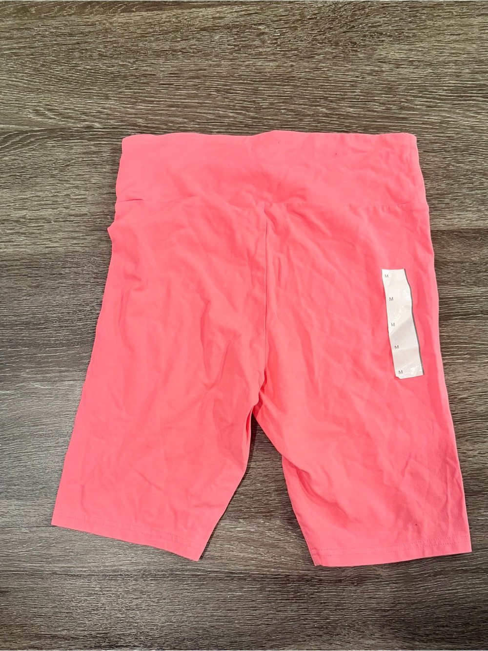 wild fable Coral Pink High-Rise Bike Shorts